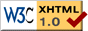 Logotipo: XHTML